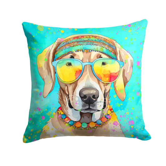 Buy this Weimaraner Hippie Dawg Throw Pillow