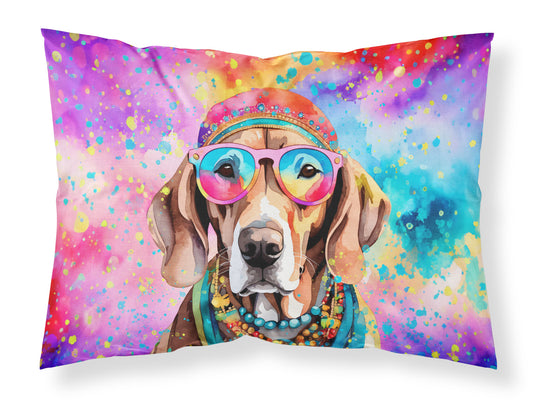 Buy this Weimaraner Hippie Dawg Standard Pillowcase