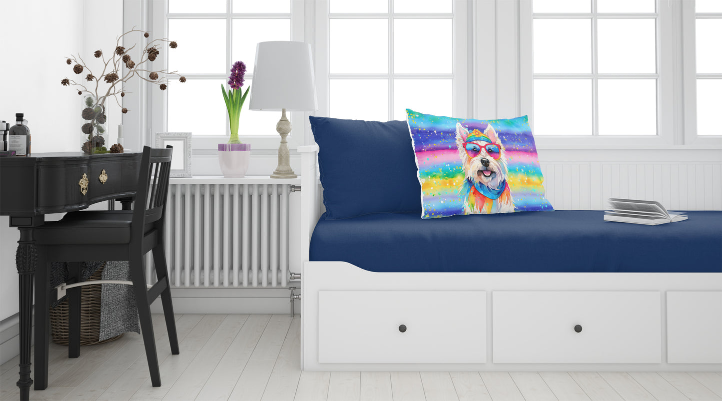 Westie Hippie Dawg Standard Pillowcase