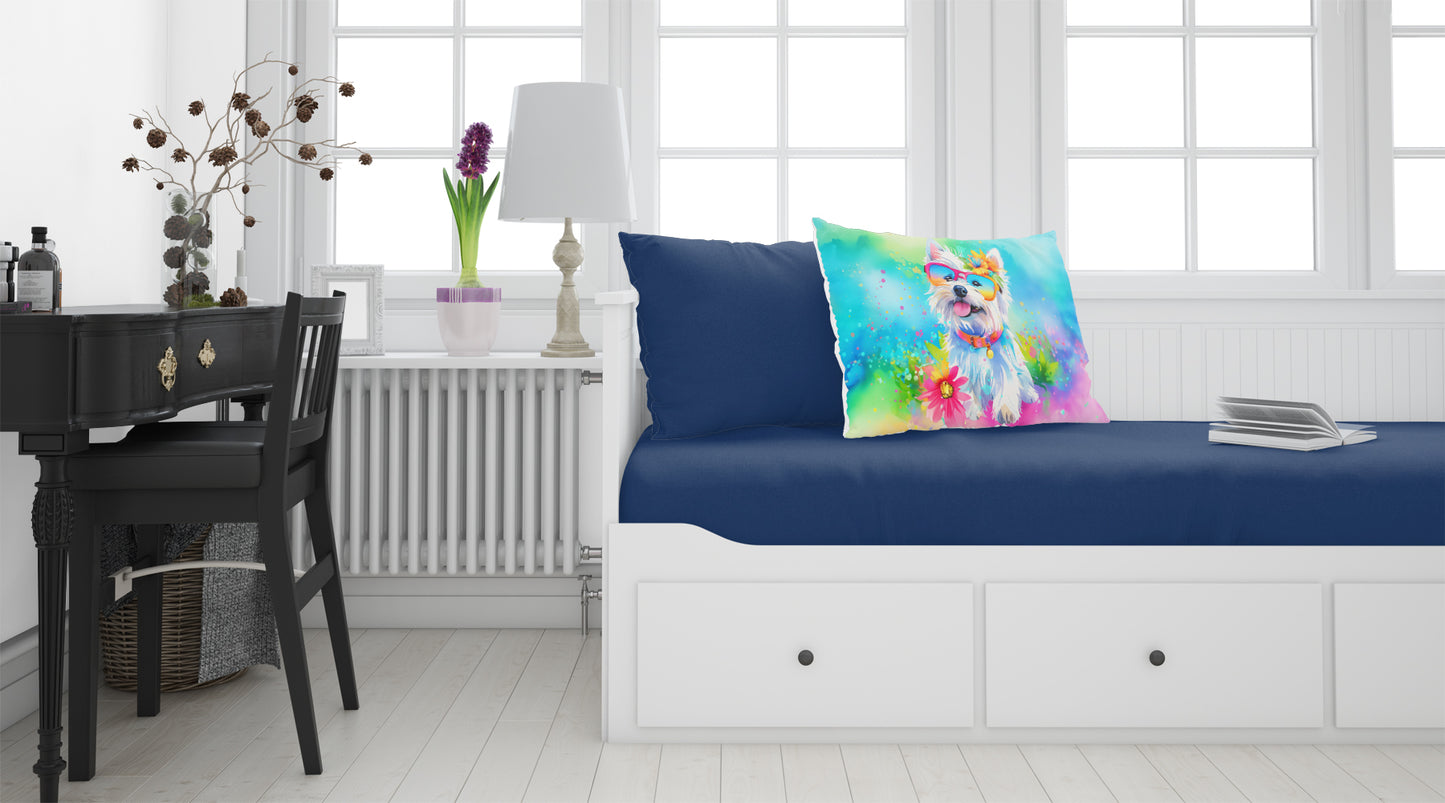 Westie Hippie Dawg Standard Pillowcase