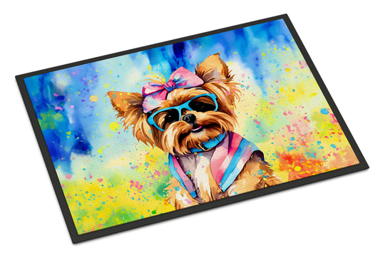 Buy this Yorkshire Terrier Hippie Dawg Doormat