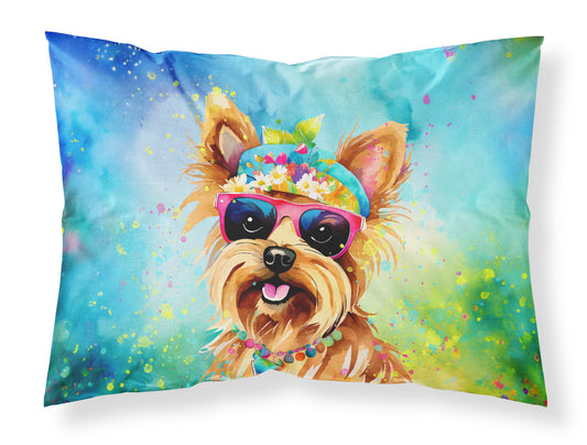 Buy this Yorkshire Terrier Hippie Dawg Standard Pillowcase