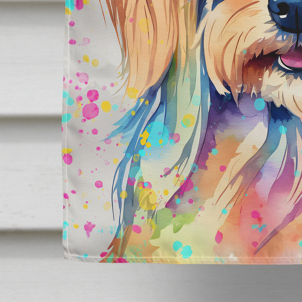 Yorkshire Terrier Hippie Dawg House Flag