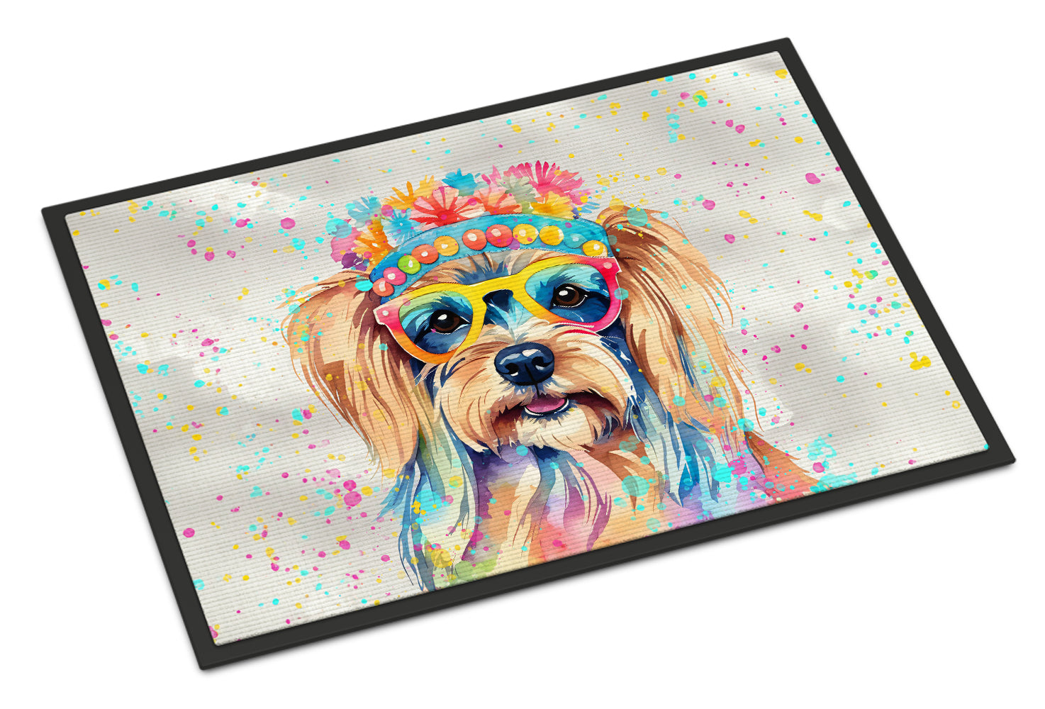 Buy this Yorkshire Terrier Hippie Dawg Doormat