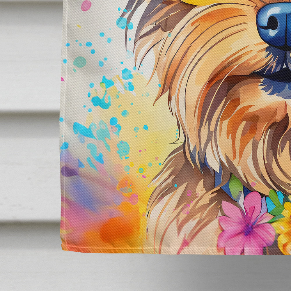 Yorkshire Terrier Hippie Dawg House Flag