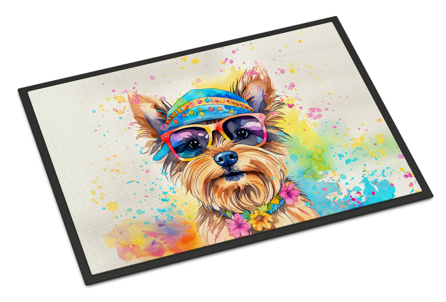 Buy this Yorkshire Terrier Hippie Dawg Doormat