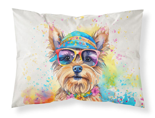 Buy this Yorkshire Terrier Hippie Dawg Standard Pillowcase