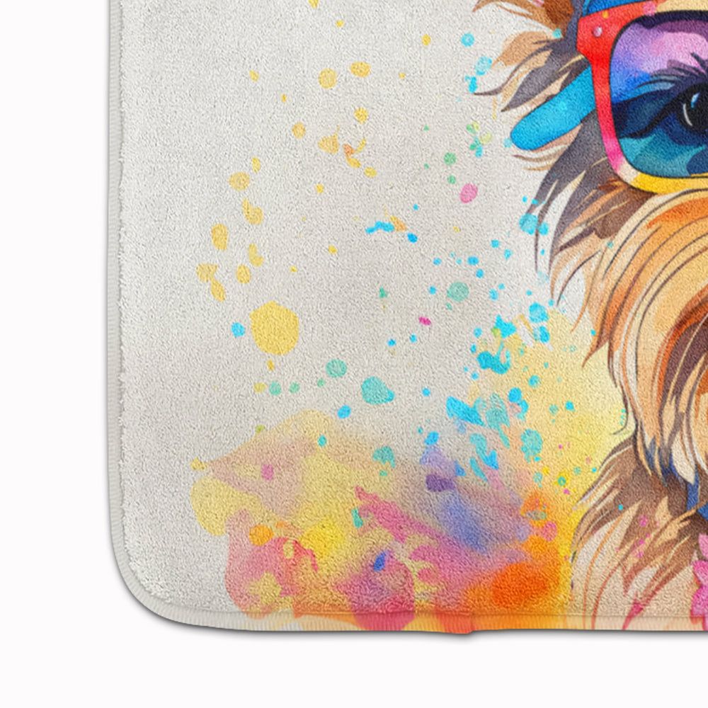 Yorkshire Terrier Hippie Dawg Memory Foam Kitchen Mat