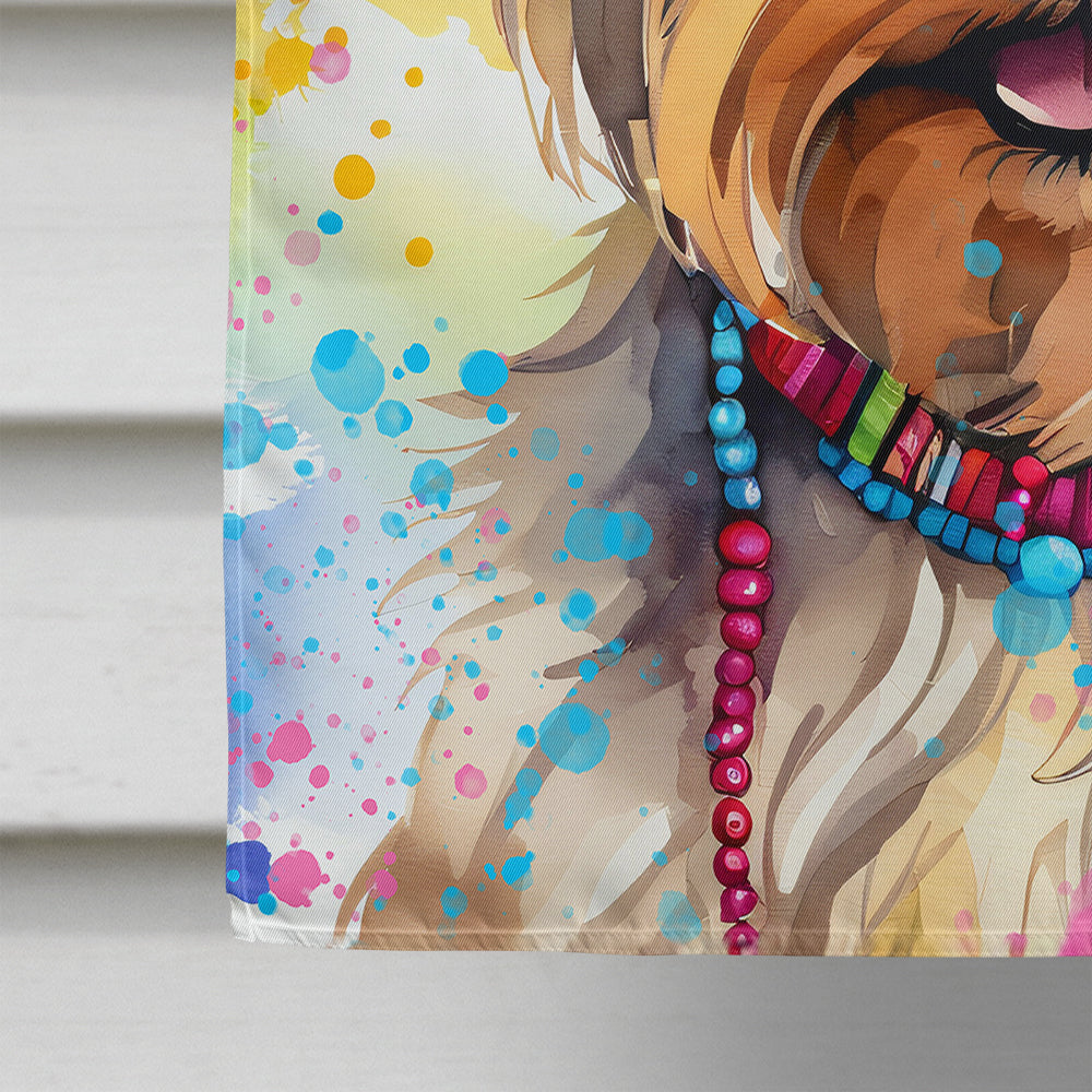 Yorkshire Terrier Hippie Dawg House Flag