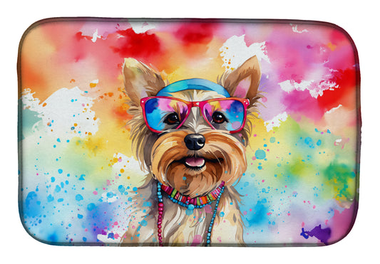 Buy this Yorkshire Terrier Hippie Dawg Dish Drying Mat