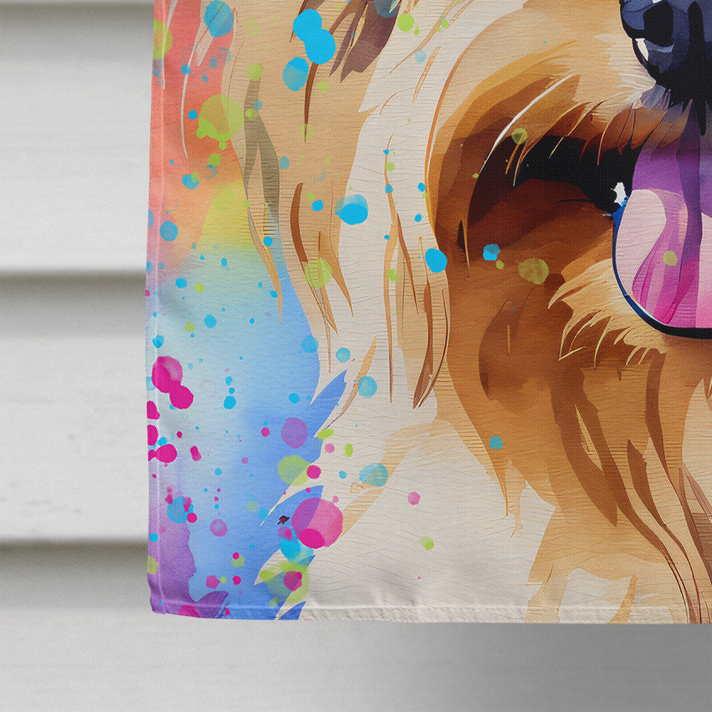 Yorkshire Terrier Hippie Dawg House Flag