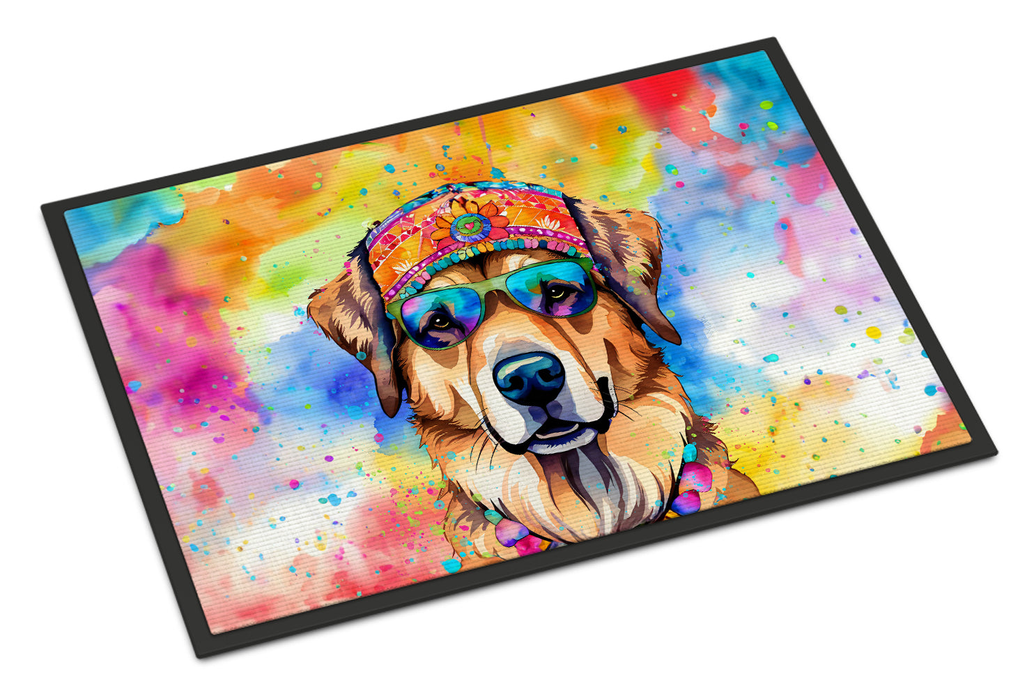 Buy this Hippie Dawg Doormat