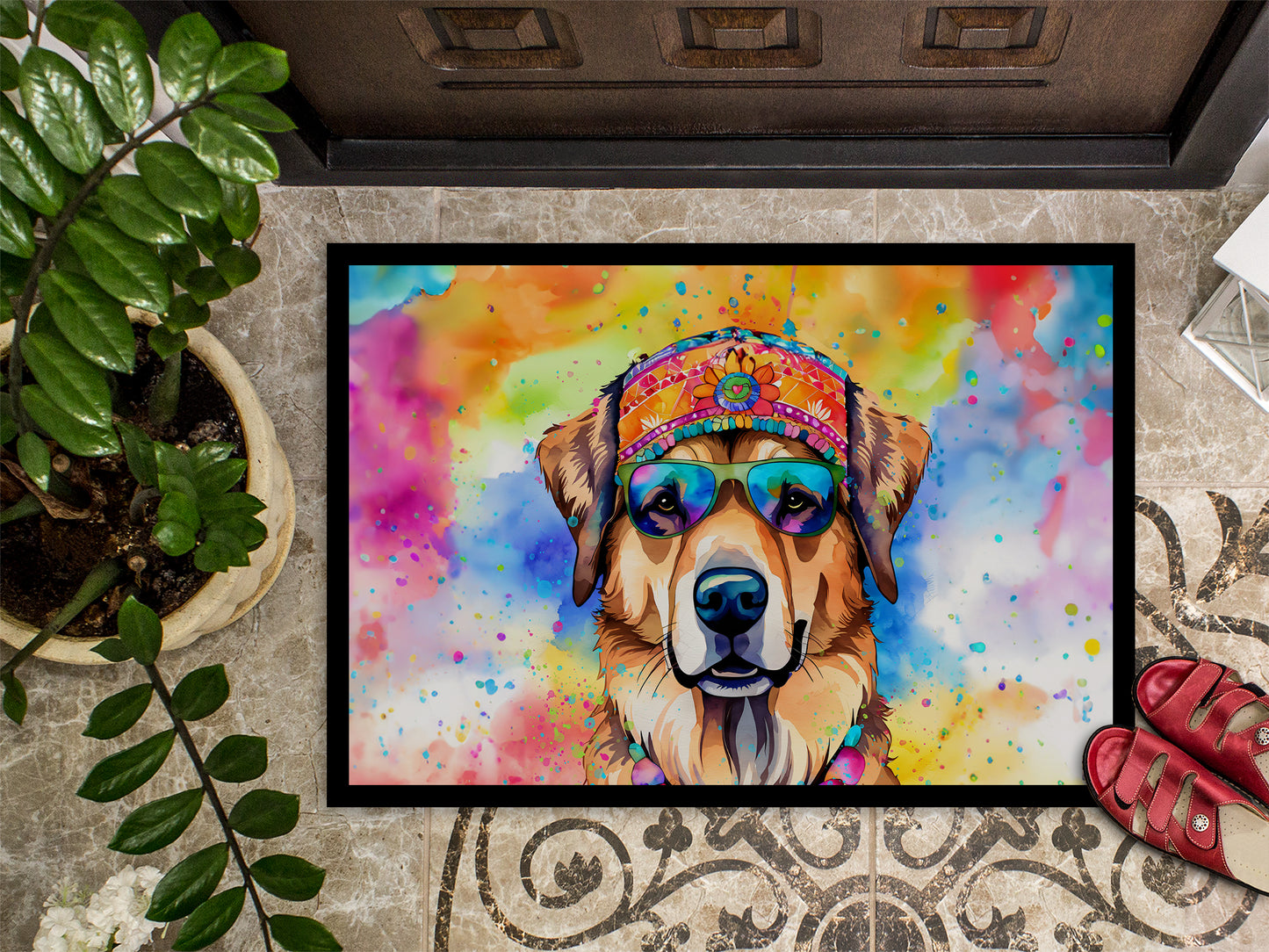 Hippie Dawg Doormat