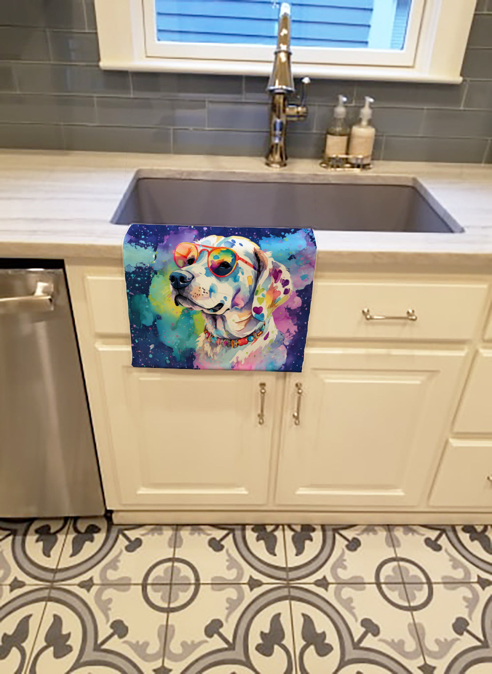 Hippie Dawg Kitchen Towel