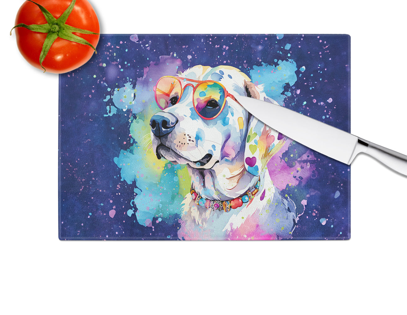 Hippie Dawg Glass Cutting Board