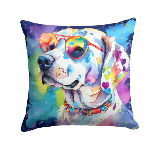 Buy this Hippie Dawg Throw Pillow