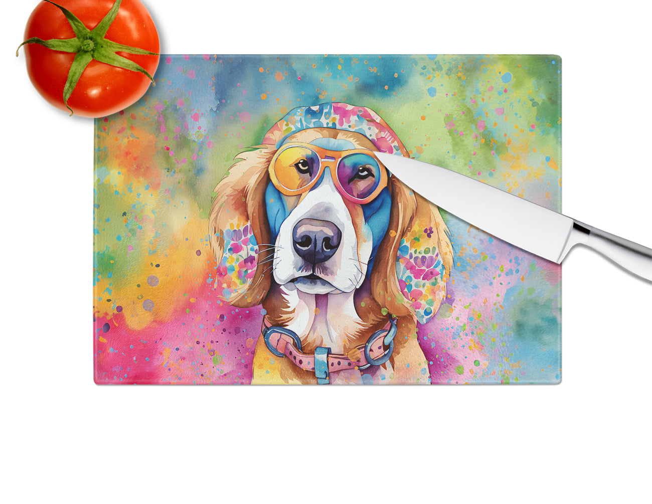 Hippie Dawg Glass Cutting Board