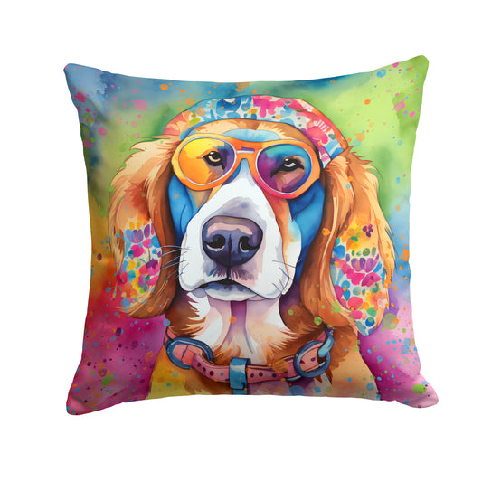 Buy this Hippie Dawg Throw Pillow