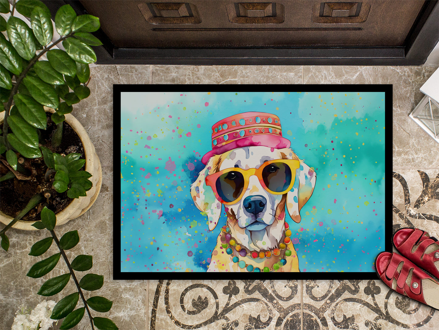 Hippie Dawg Doormat