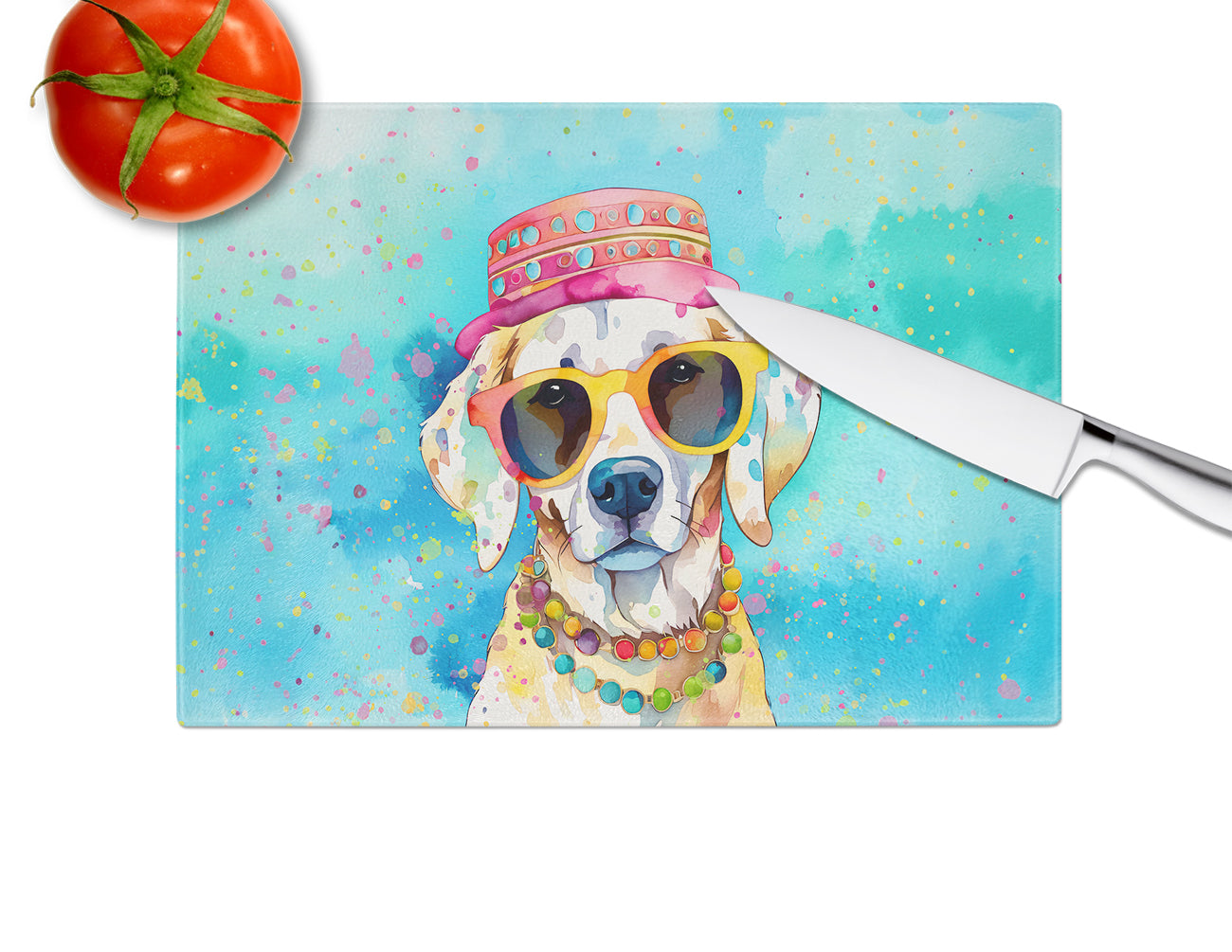 Hippie Dawg Glass Cutting Board