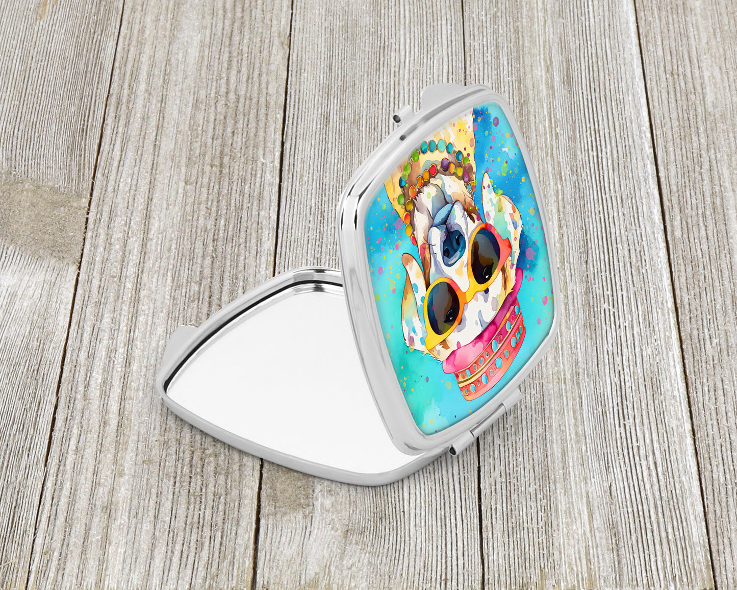 Hippie Dawg Compact Mirror