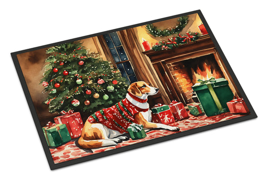 Buy this American Foxhound Cozy Christmas Doormat