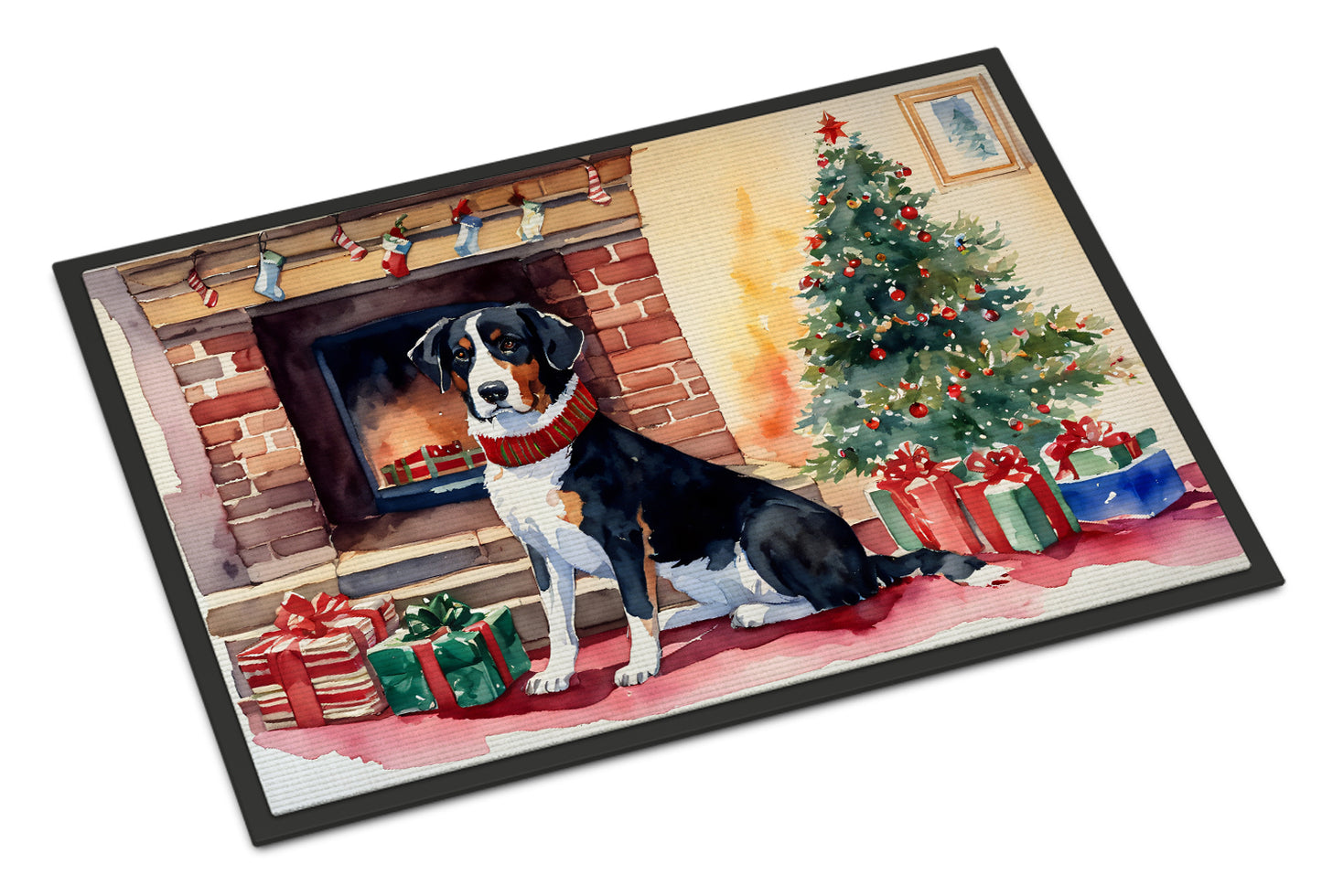 Buy this Appenzeller Sennenhund Cozy Christmas Doormat