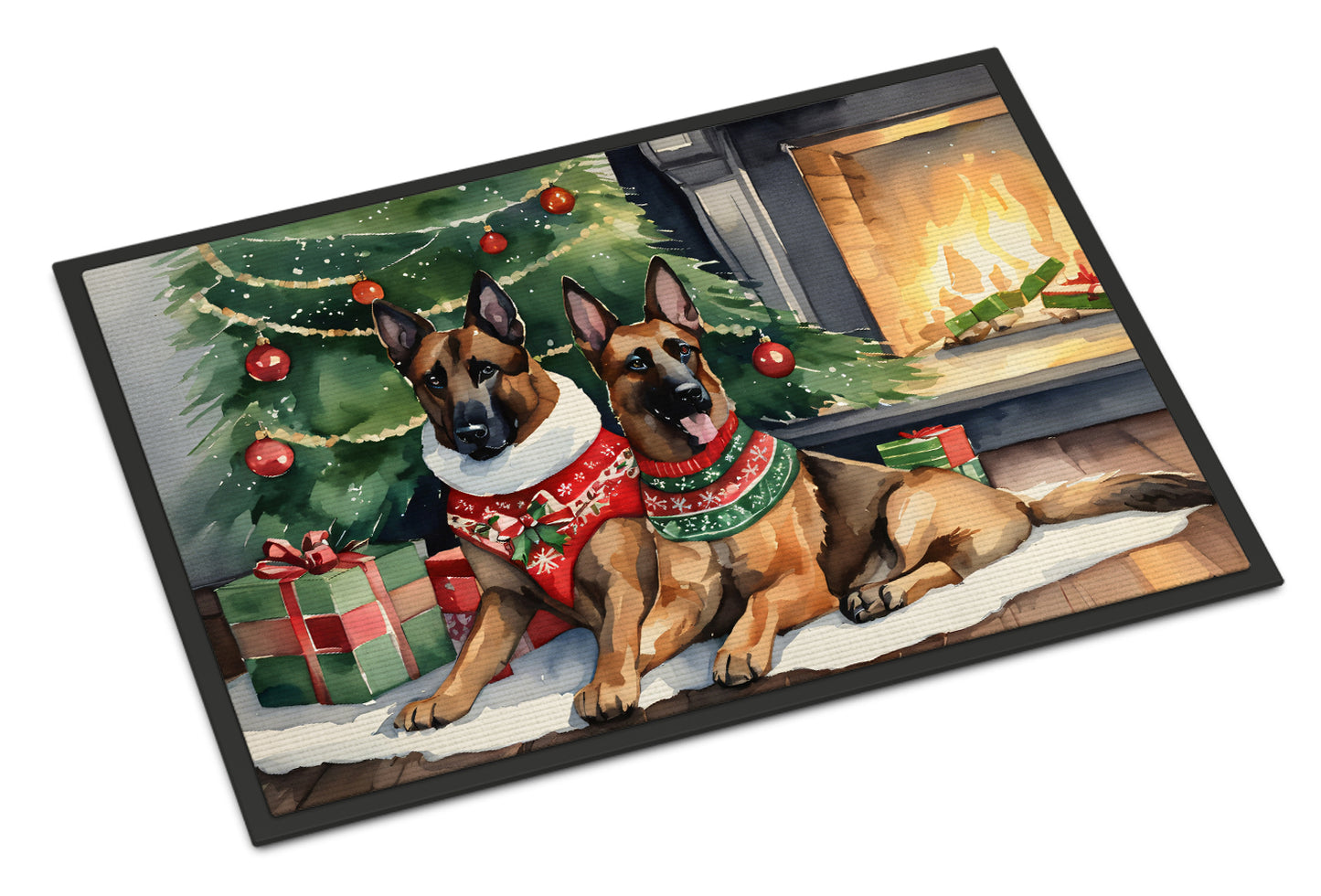 Buy this Belgian Malinois Cozy Christmas Doormat