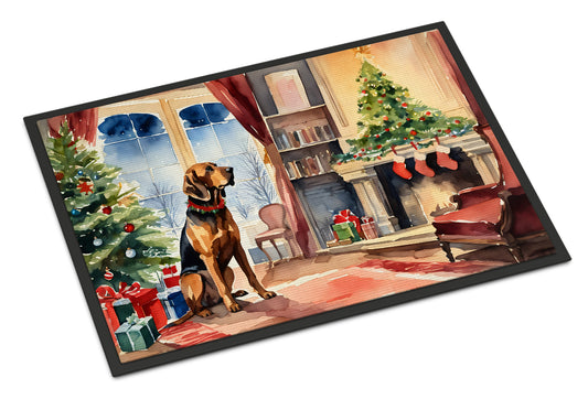 Buy this Bloodhound Cozy Christmas Doormat