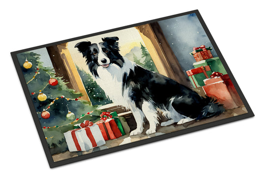 Buy this Border Collie Cozy Christmas Doormat