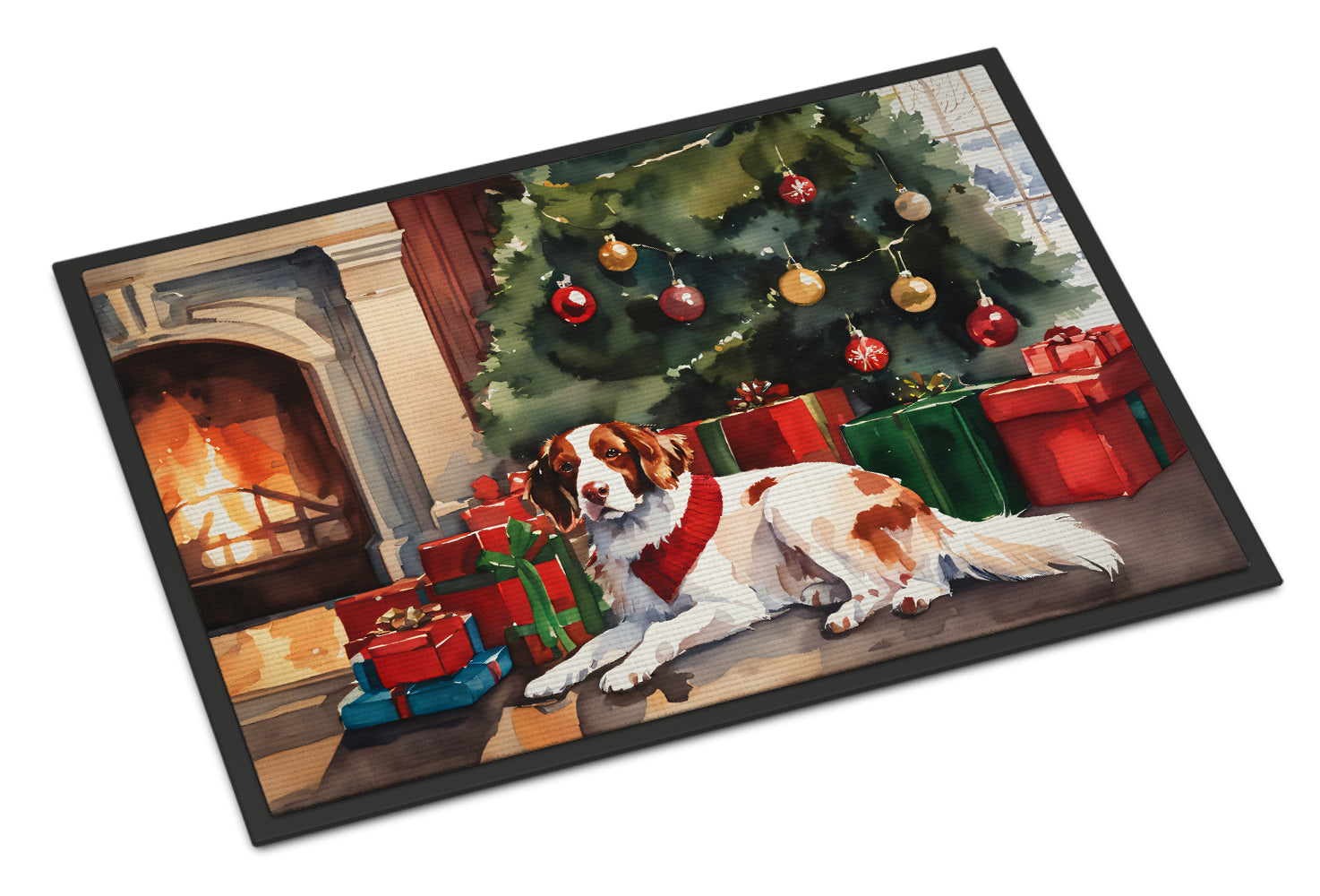 Buy this Brittany Cozy Christmas Doormat