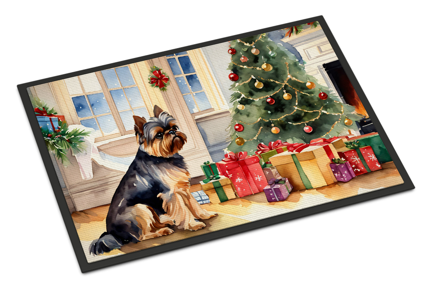 Buy this Brussels Griffon Cozy Christmas Doormat