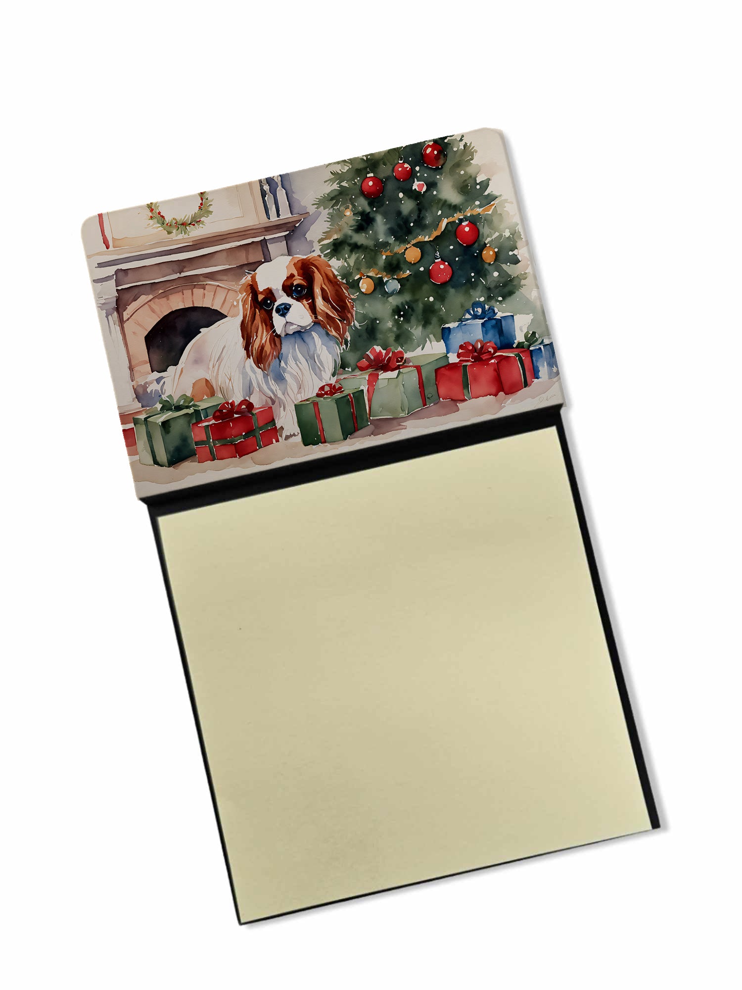 Buy this Cavalier Spaniel Cozy Christmas Sticky Note Holder