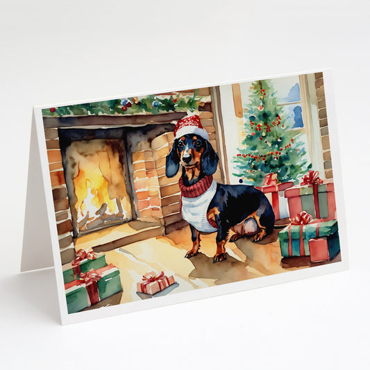 Buy this Dachshund Cozy Christmas Greeting Cards Pack of 8