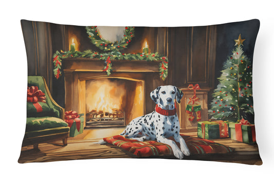 Buy this Dalmatian Cozy Christmas Throw Pillow