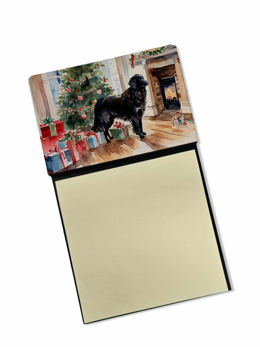 Buy this Flat-Coated Retriever Cozy Christmas Sticky Note Holder