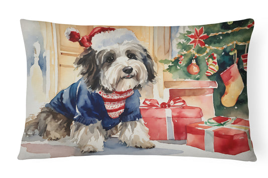 Buy this Havanese Cozy Christmas Throw Pillow