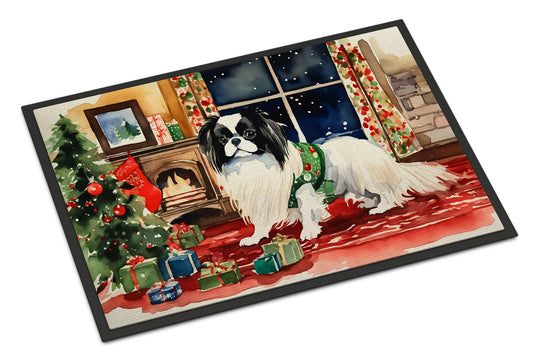 Buy this Japanese Chin Cozy Christmas Doormat