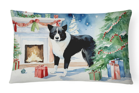 Buy this Karelian Bear Dog Cozy Christmas Throw Pillow