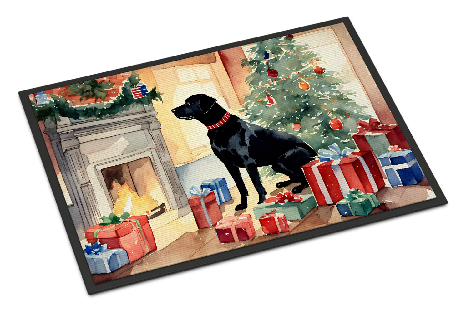 Buy this Labrador Retriever Cozy Christmas Doormat