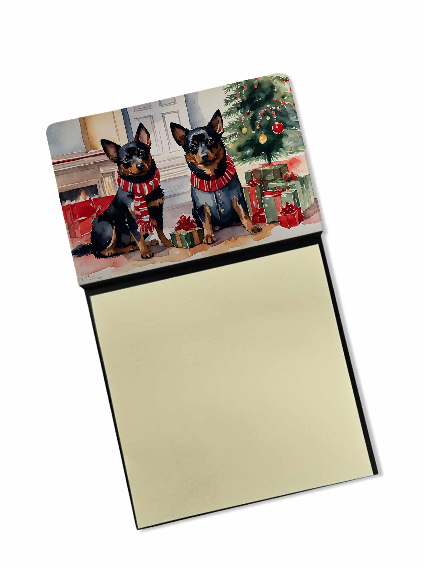 Buy this Lancashire Heeler Cozy Christmas Sticky Note Holder