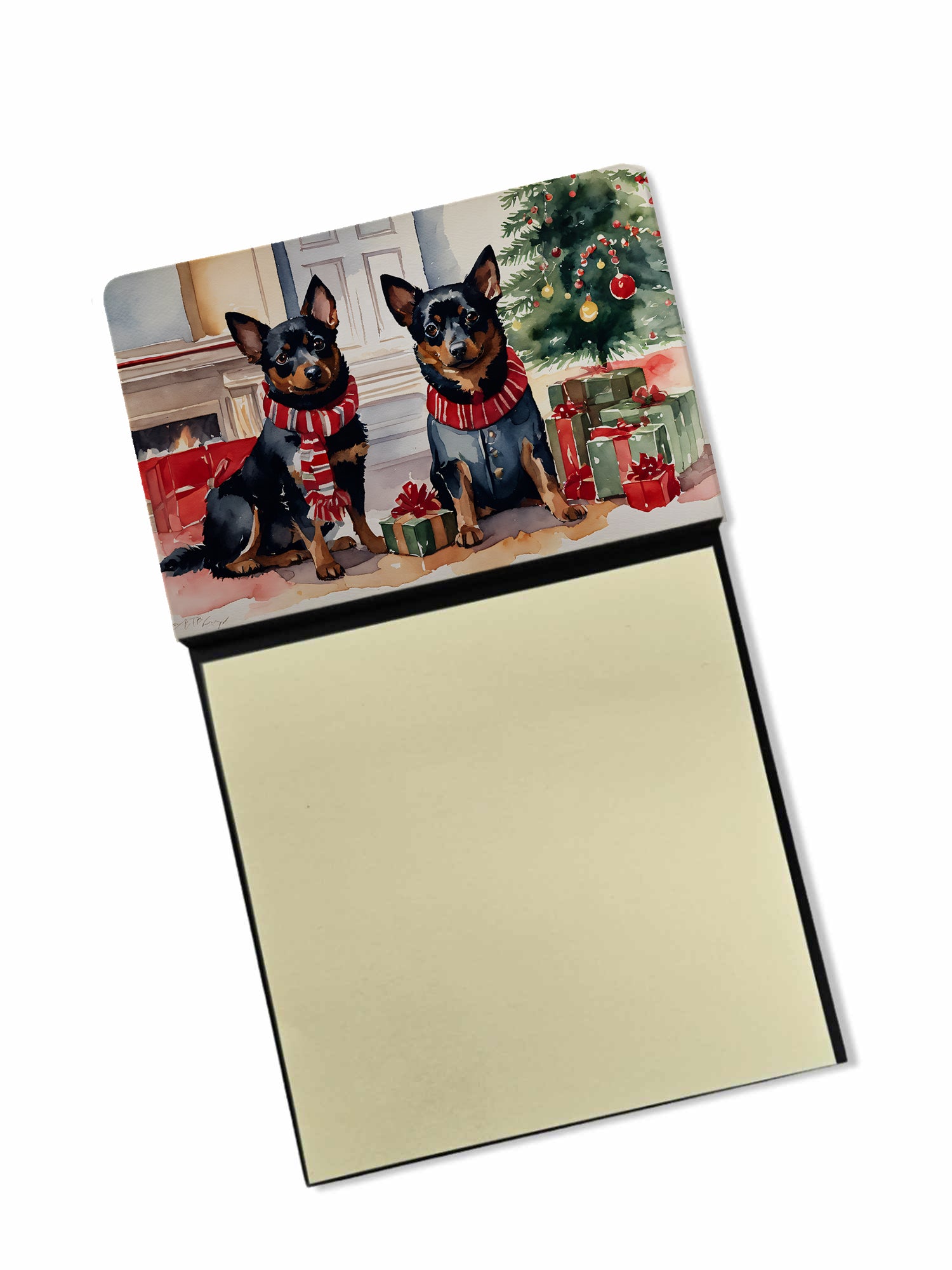 Buy this Lancashire Heeler Cozy Christmas Sticky Note Holder