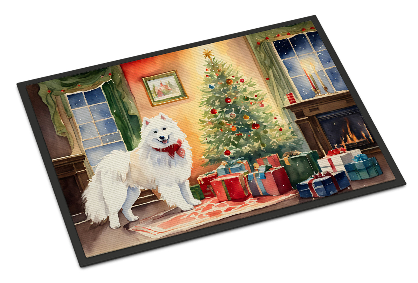 Buy this Samoyed Cozy Christmas Doormat