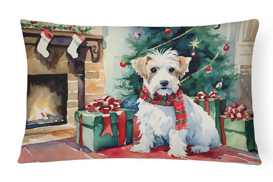 Buy this Sealyham Terrier Cozy Christmas Throw Pillow