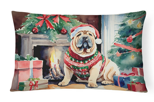 Buy this Shar Pei Cozy Christmas Throw Pillow