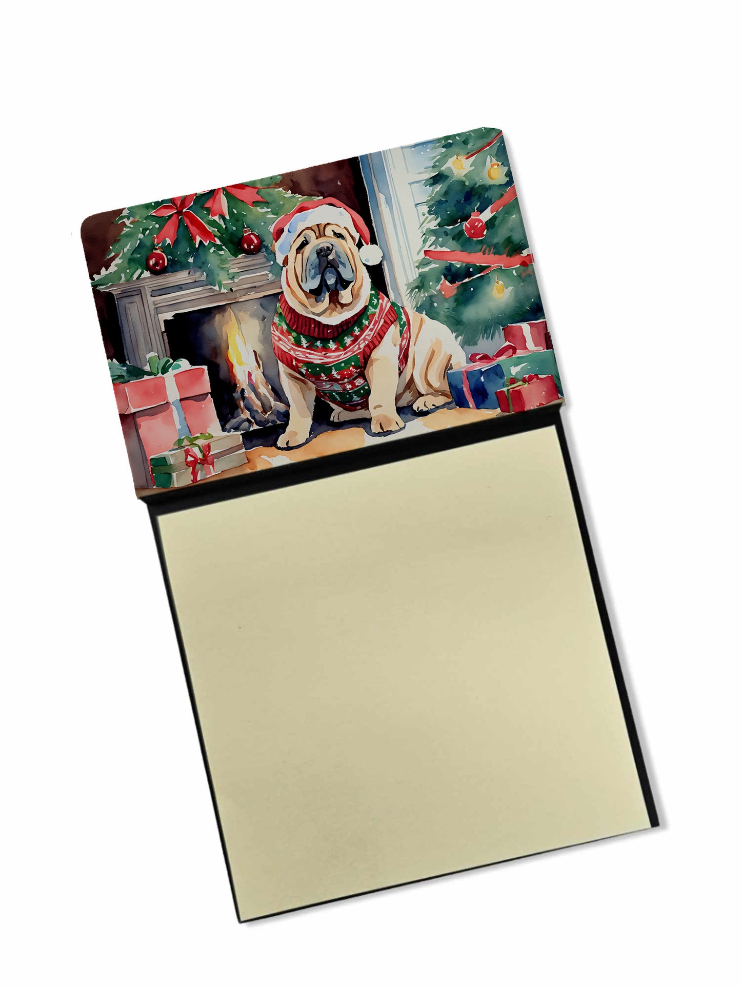 Buy this Shar Pei Cozy Christmas Sticky Note Holder