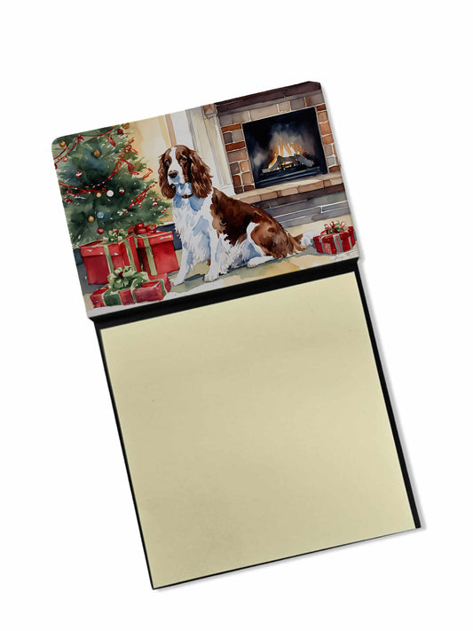 Buy this Welsh Springer Spaniel Cozy Christmas Sticky Note Holder