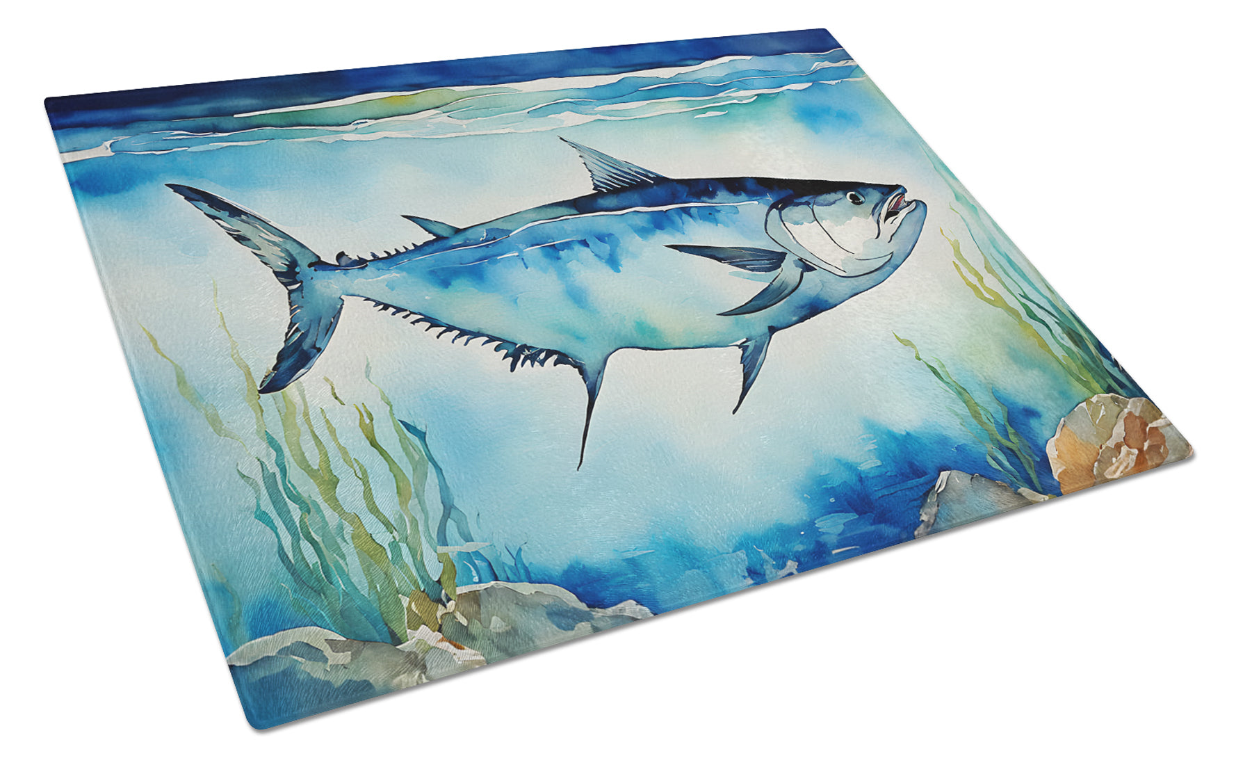 Buy this Bluefin Tuna Glass Cutting Board