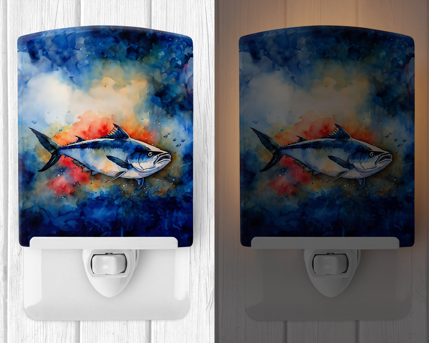 Bluefin Tuna Ceramic Night Light