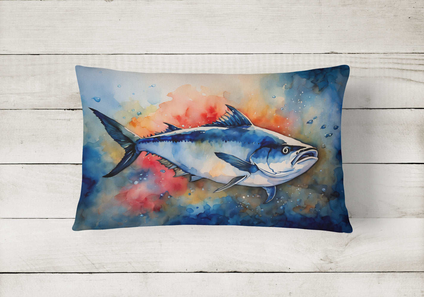 Bluefin Tuna Throw Pillow